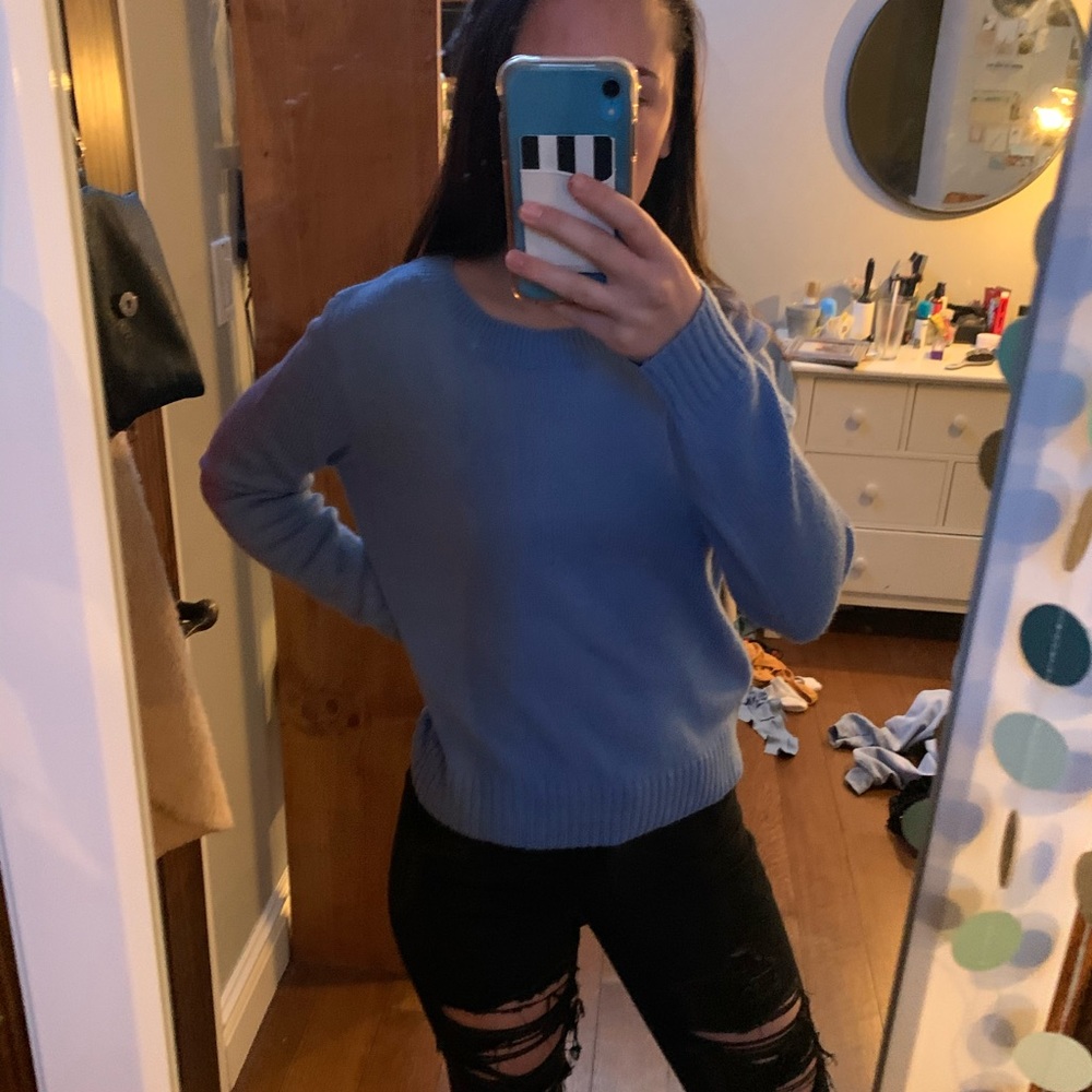 plain sweater